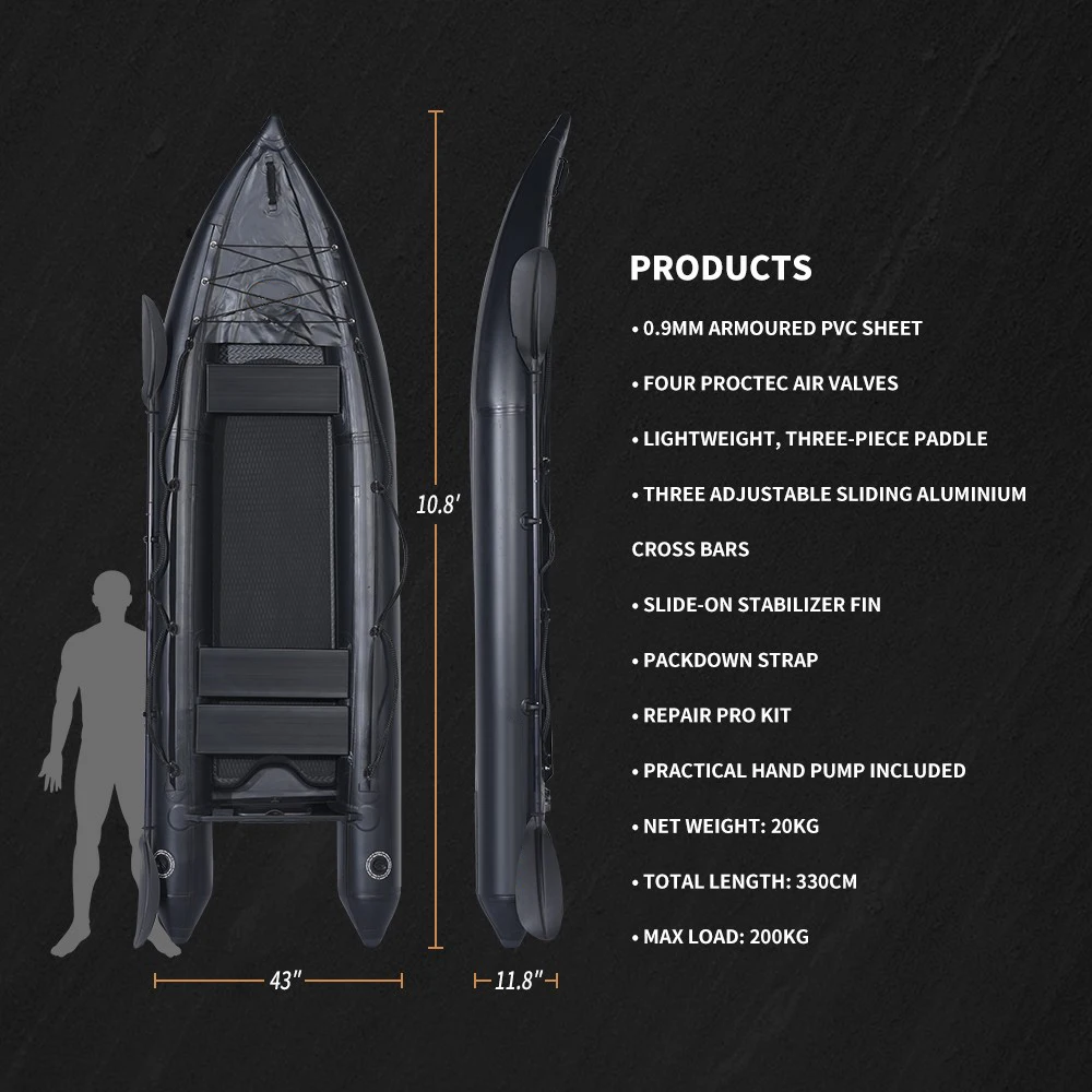 Kayak gonflable 2 places – Image 3