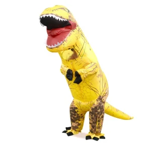 Costume de Dinosaure Gonflable T-Rex pour Enfant et Adulte