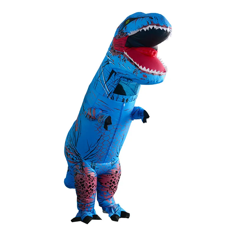 Costume de Dinosaure Gonflable T-Rex vert pour Enfant et Adulte – Image 7
