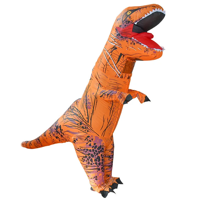 Costume de Dinosaure Gonflable T-Rex vert pour Enfant et Adulte – Image 8