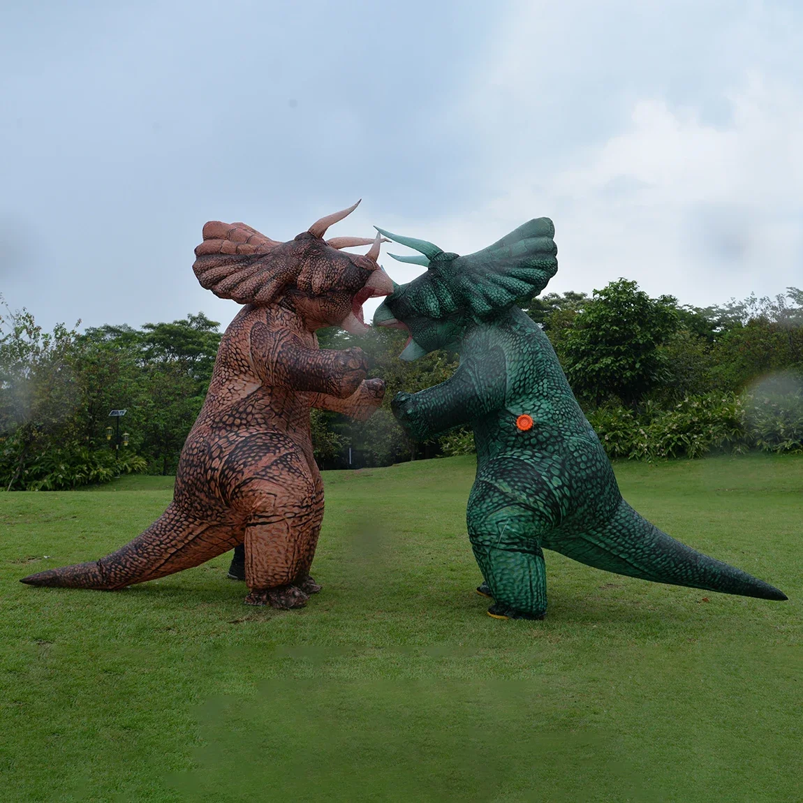 Costume de dinosaure gonflable – Image 2