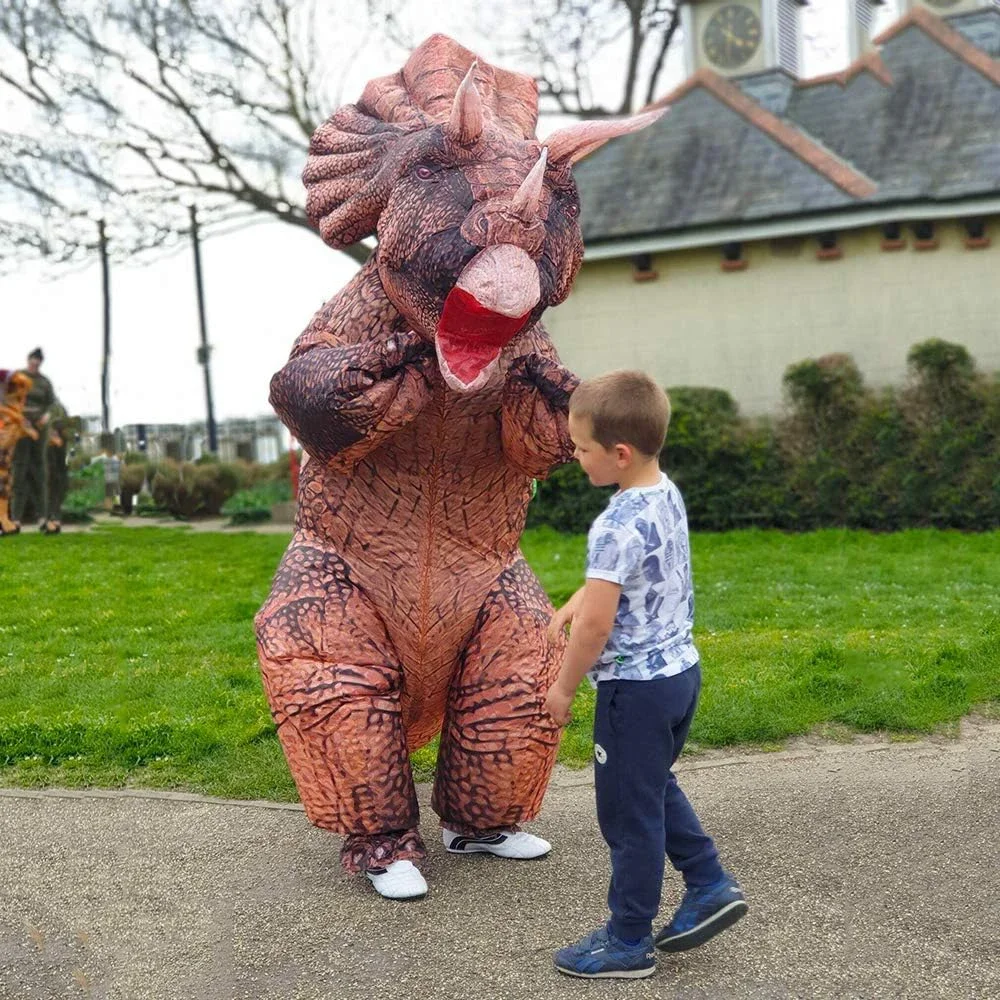 Costume de dinosaure gonflable – Image 4