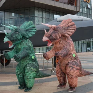 Costume de dinosaure gonflable