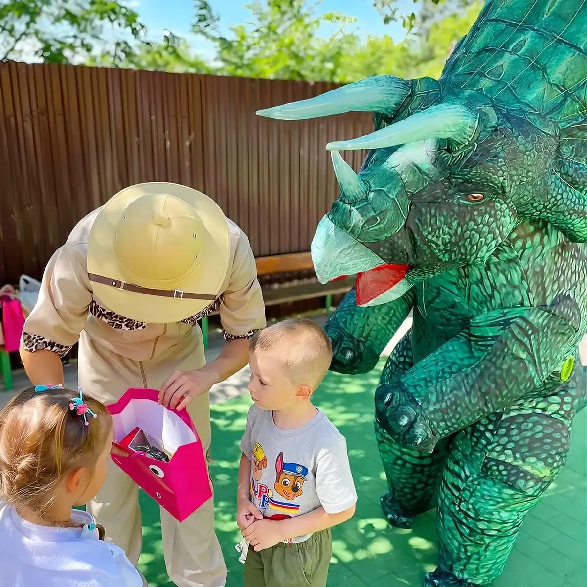 Costume de dinosaure gonflable – Image 6