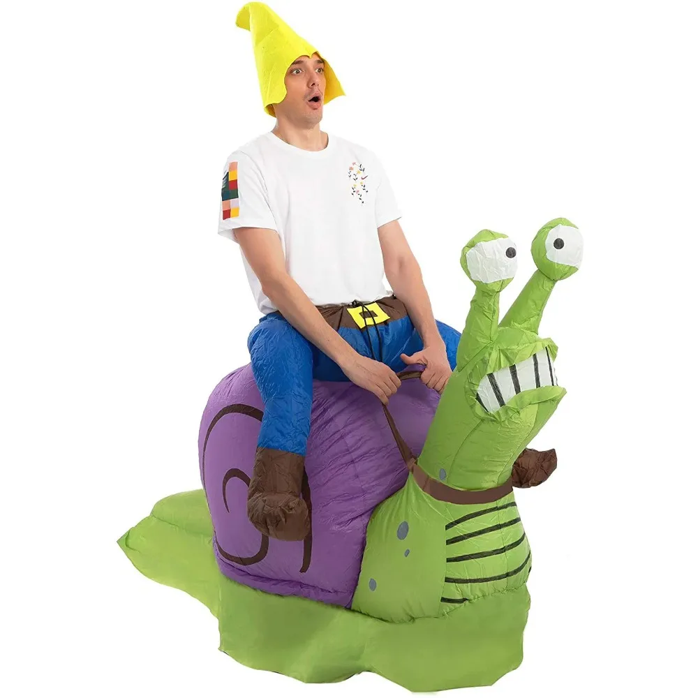Costume d'escargot gonflable – Image 2