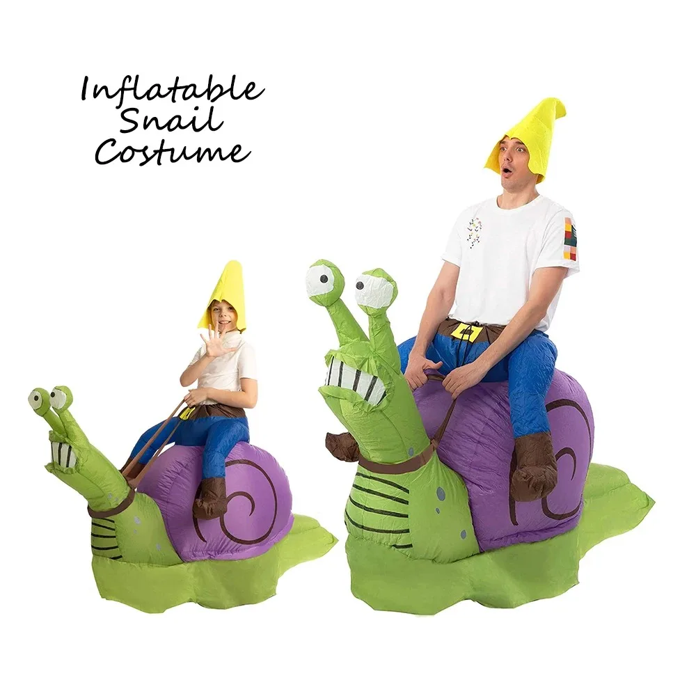 Costume d'escargot gonflable