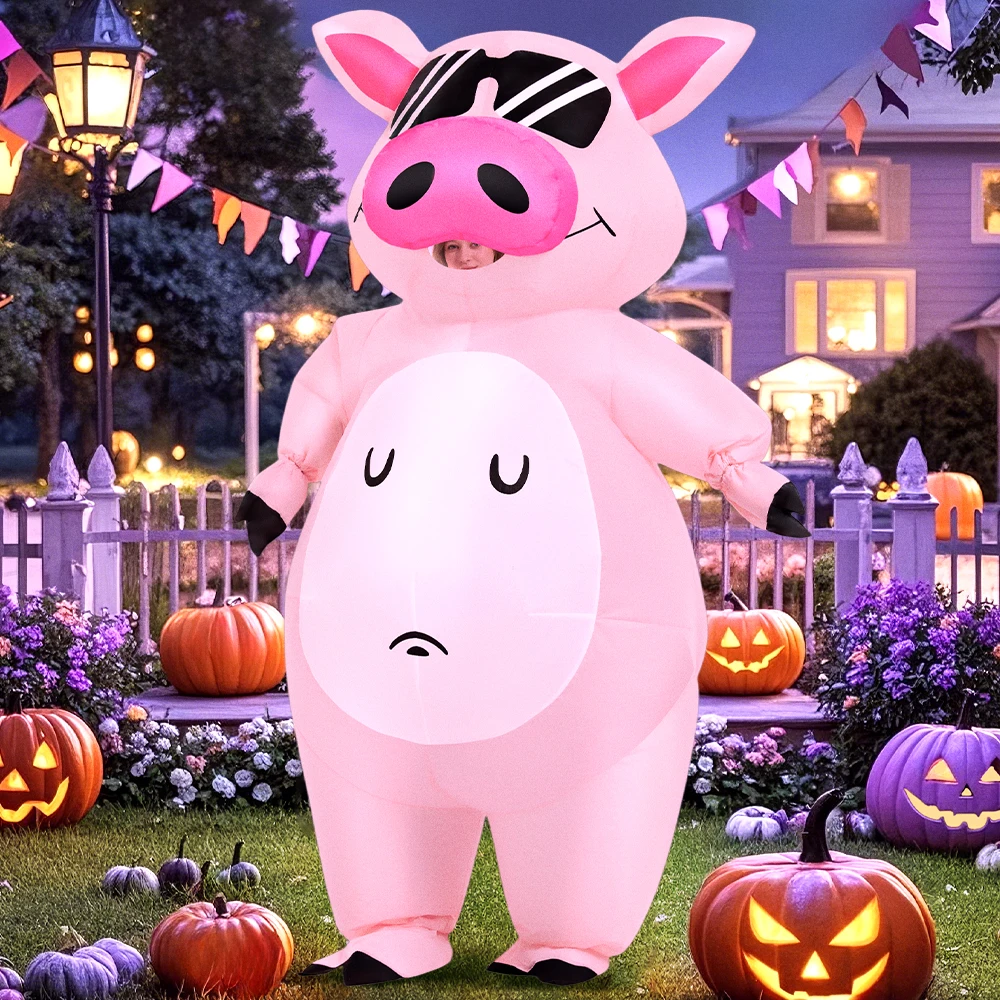 Costume gonflable cochon – Image 6