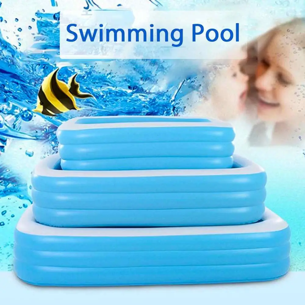 Piscine rectangle gonflable 3M – Image 3