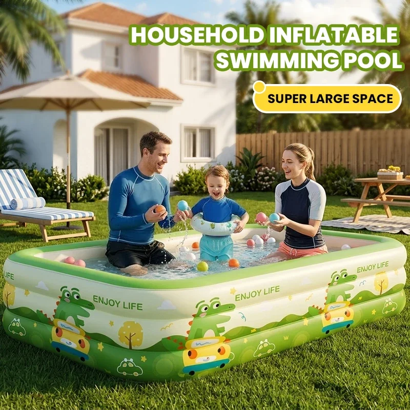 Piscine gonflable familiale portable – Image 2