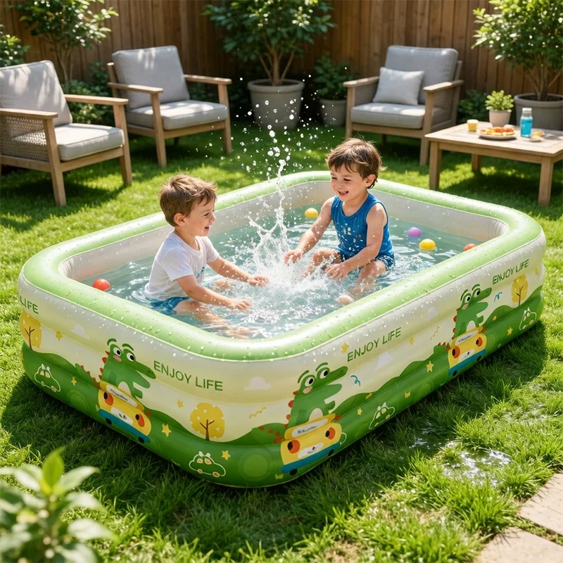 Piscine gonflable familiale portable – Image 6