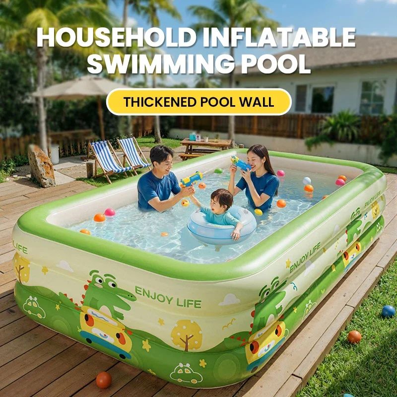 Piscine gonflable familiale portable