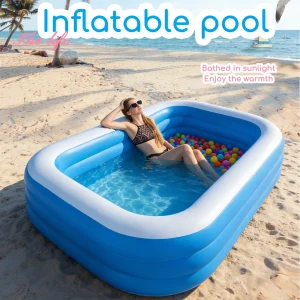 Piscine gonflable rectangle familiale
