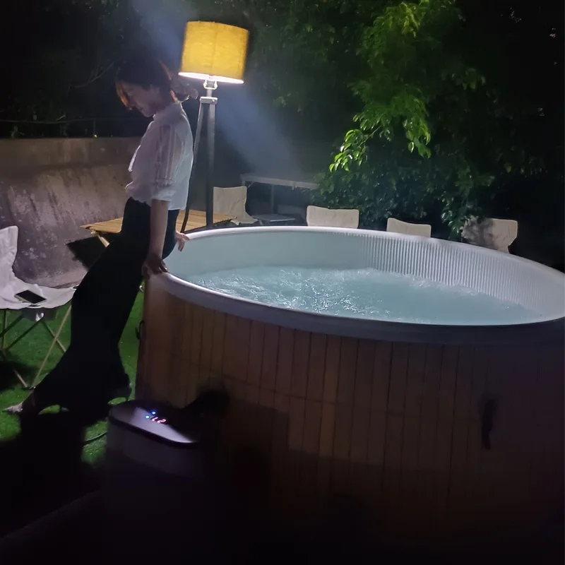 Spa gonflable rond – Image 4