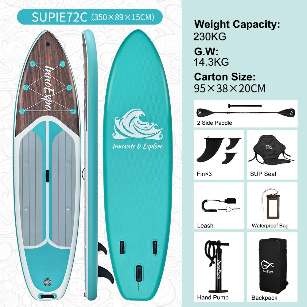 Paddle gonflable InnoExpo Bleu – Image 7