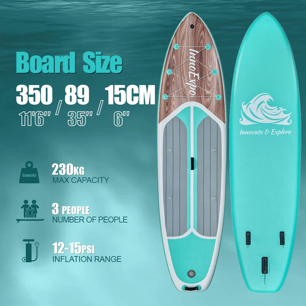Paddle gonflable InnoExpo Bleu – Image 8