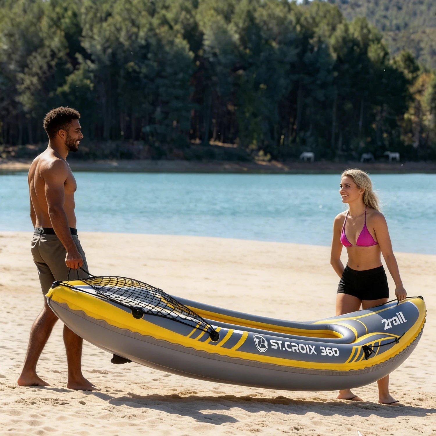 Kayak gonflable 2 places – Image 3