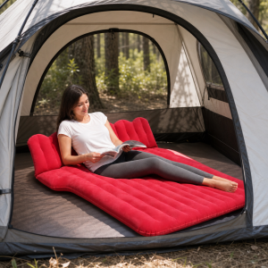 Matelas gonflable automatique pour voiture et camping