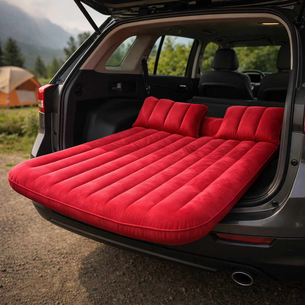 Matelas gonflable automatique pour voiture et camping