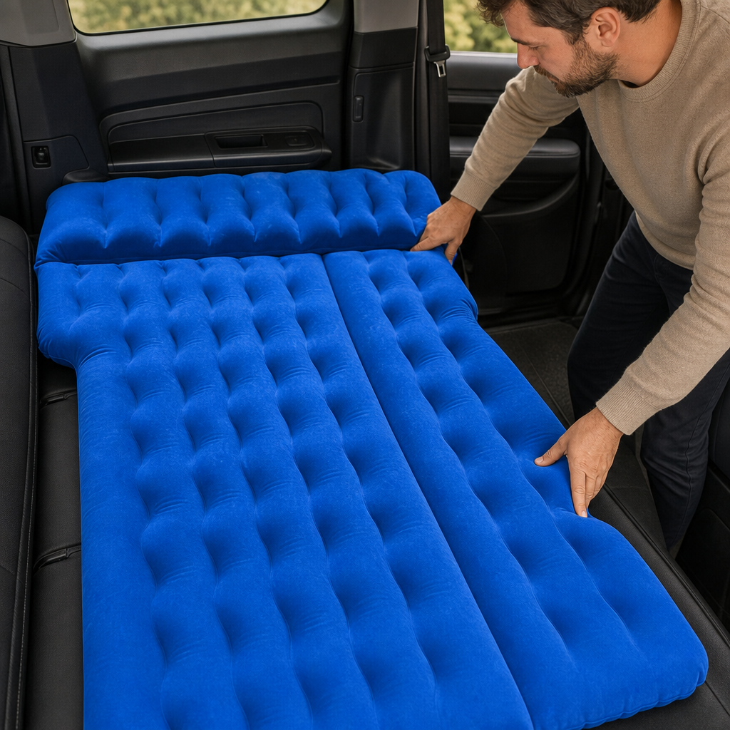 Matelas Gonflable pour Voiture Confortable et Pratique pour Voyage