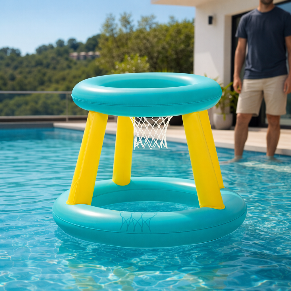 Jeu de Basket Gonflable Bestway pour Piscine et Loisirs Aquatiques