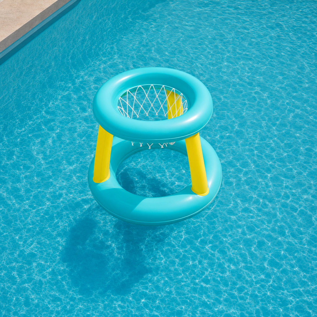 Jeu de Basket Gonflable Bestway pour Piscine et Loisirs Aquatiques
