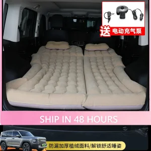 Matelas gonflable pour coffre de voiture