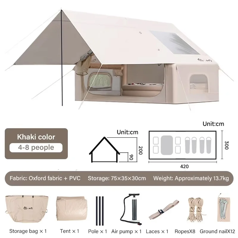 Tente gonflable 2 en 1 Pop-Up – Image 6
