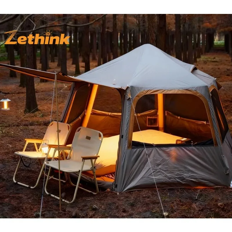 Tente gonflable 3-5 personnes – Image 4