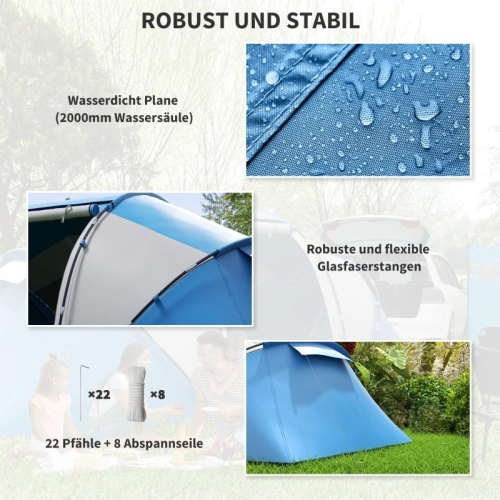 Tente gonflable 4-6 personnes – Image 7