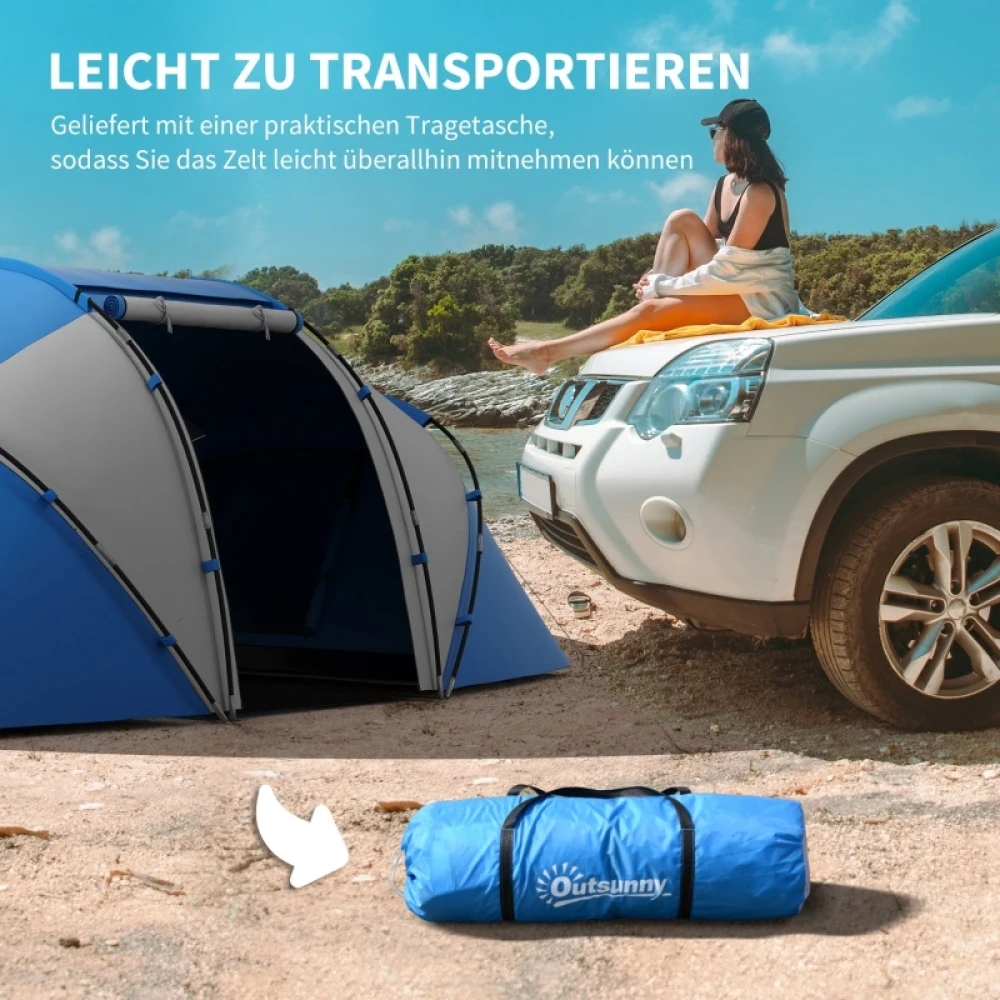 Tente gonflable 4-6 personnes – Image 5