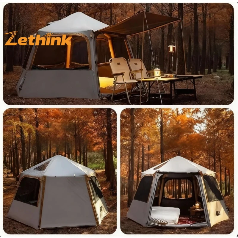 Tente gonflable 3-5 personnes – Image 3